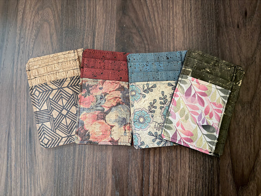 Small Cork Wallet — Slim Card & Cash Mini-Wallet